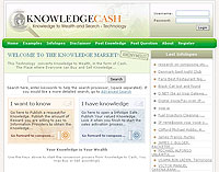 Knowledgecash WEB page