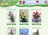 Online flowers shop